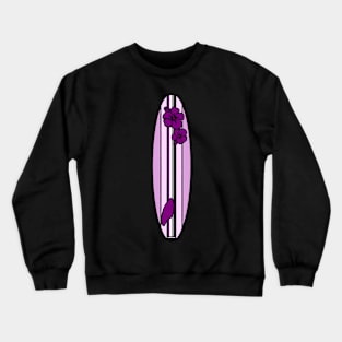 Asexual Flag Surfboard Crewneck Sweatshirt